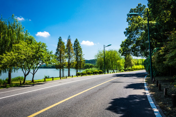 湖岸道路