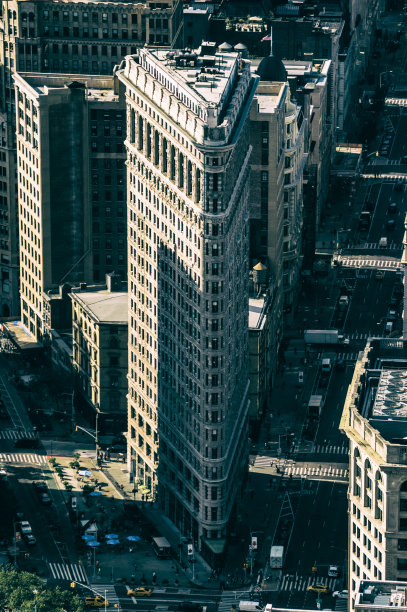 曼哈顿高层建筑群