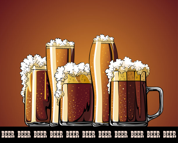 啤酒节海报模板