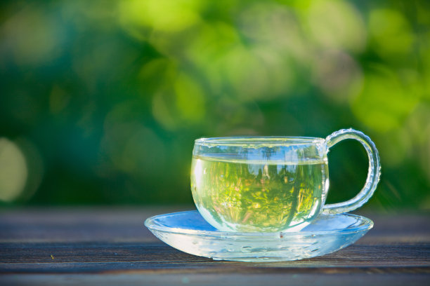 绿茶水晶杯