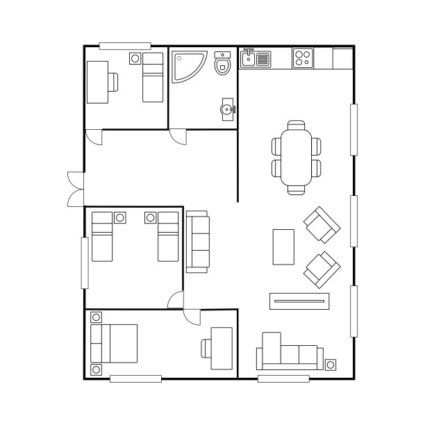 住宅平面方案