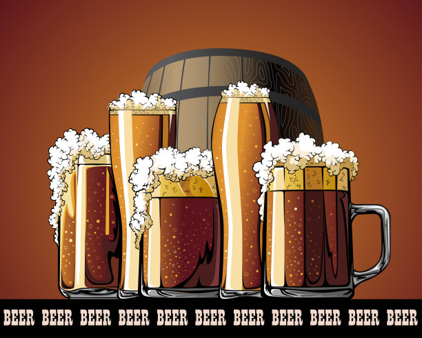 啤酒节庆典海报