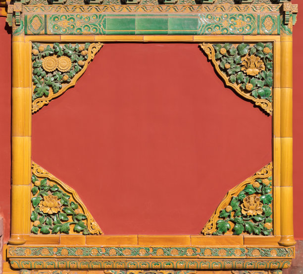 故宫博物院琉璃瓦装饰