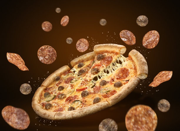 披萨快餐广告