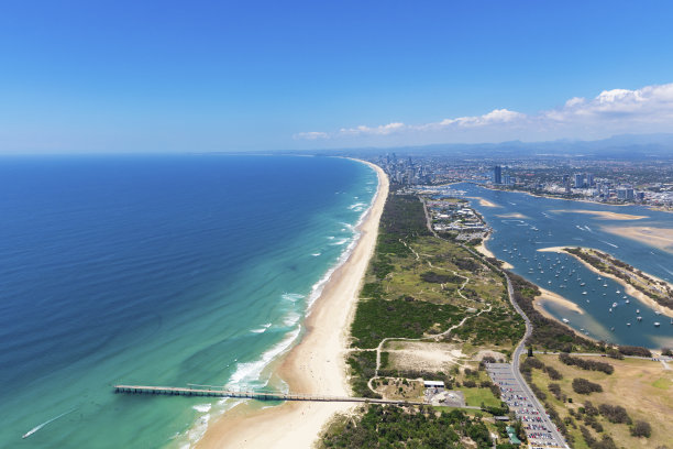 澳大利亚黄金海岸城市风景