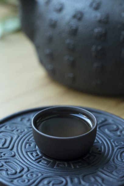 茶叶茶壶茶杯