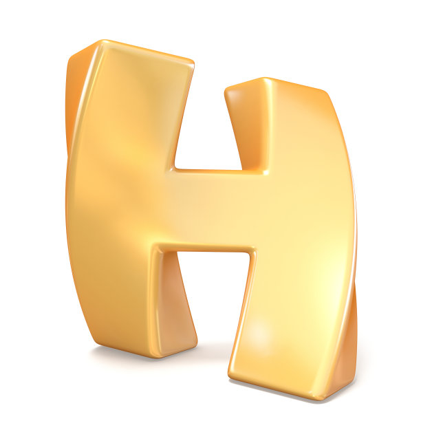 创意h字母精品标志