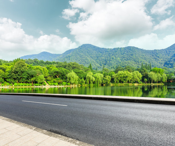 湖岸道路