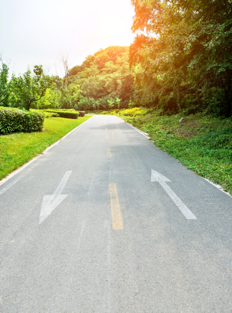 人行道路牌路标