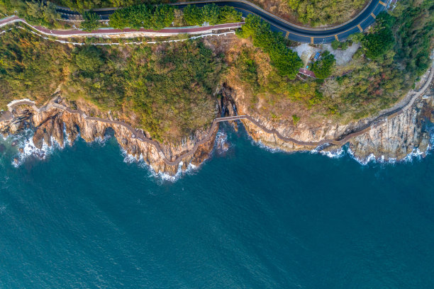 滨海木栈道