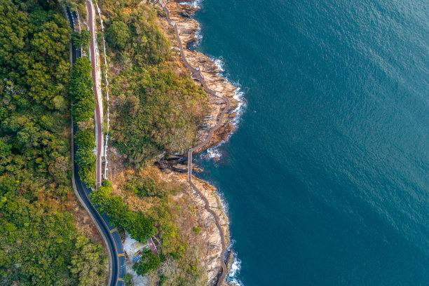 滨海木栈道