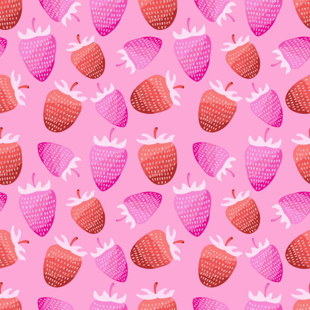 草莓糖果包装设计