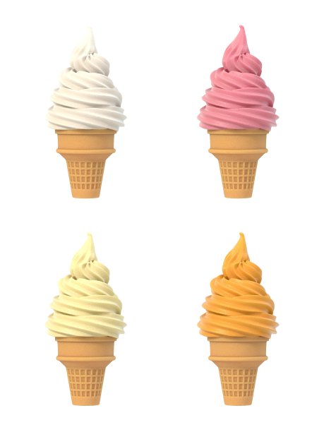 圣代雪糕酸奶冰淇淋