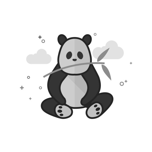 熊猫商业插画