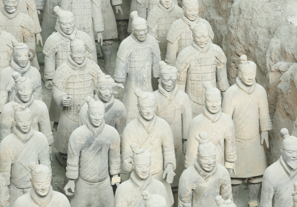 中国古代陶瓷雕像