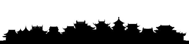 北京天坛天际线
