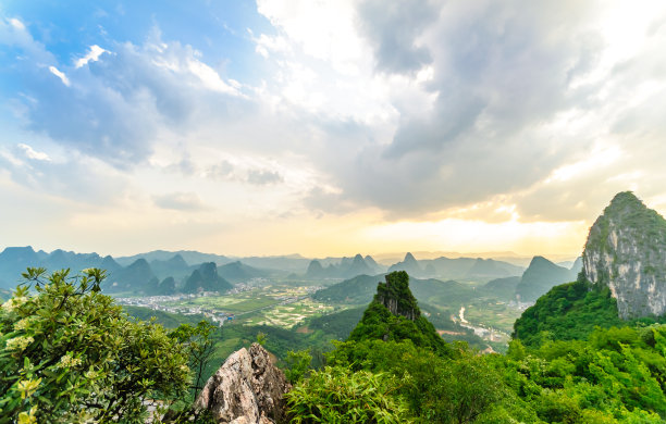 绿色山村