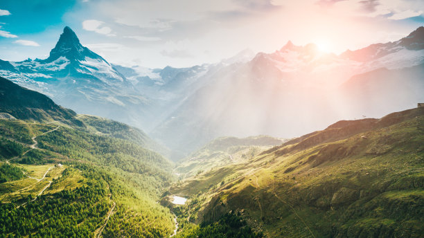 高山湖泊