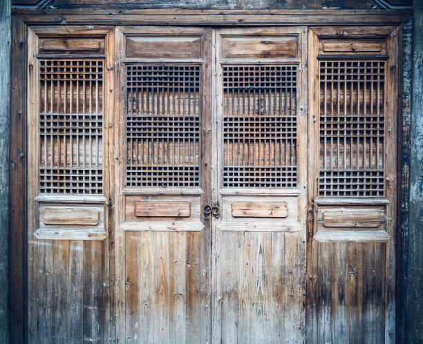 中国古典建筑大门