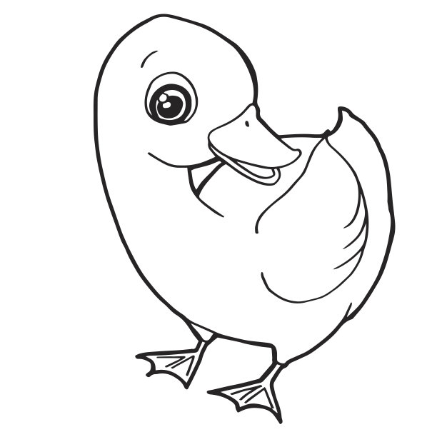 小鸭子卡通形象设计