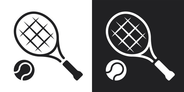 网球图标设计