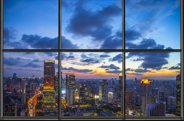 上海东方明珠夜景