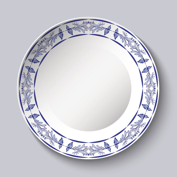 印花陶瓷盘