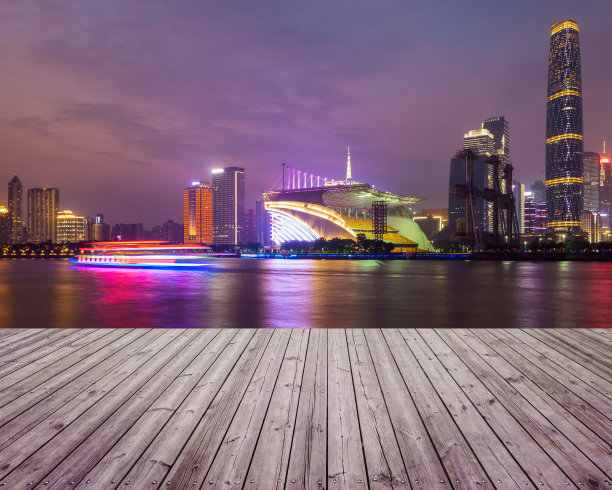 海心沙夜景