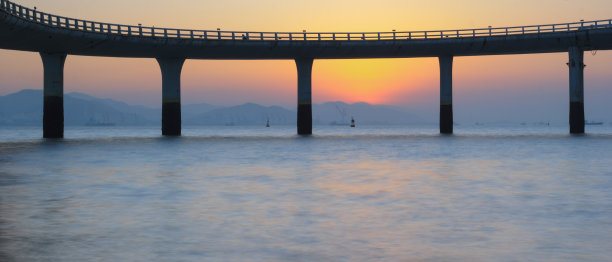 厦门海边夜景