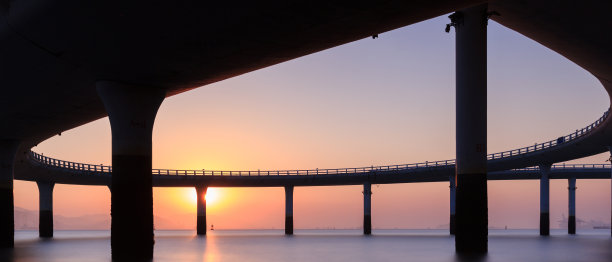 厦门海边夜景