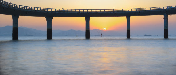 厦门海边夜景