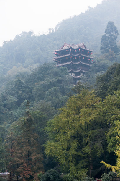 都江堰全景