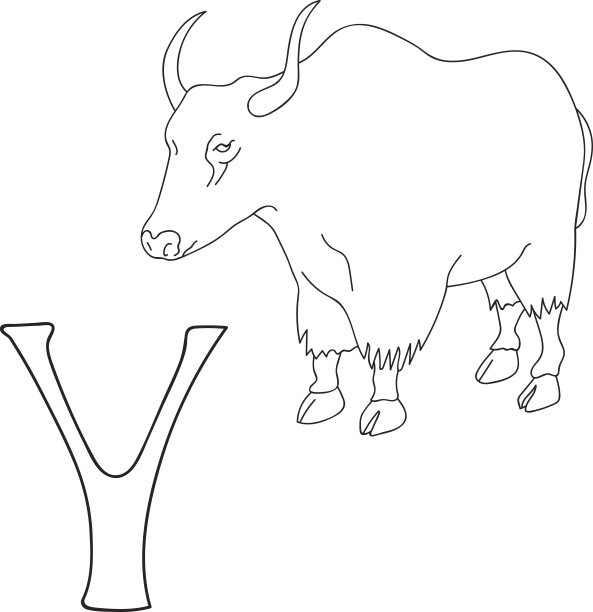牦牛标志设计
