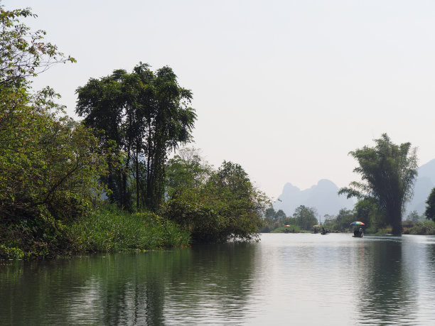 阳朔遇龙河