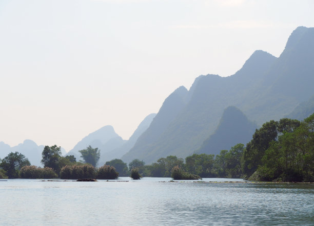 阳朔遇龙河