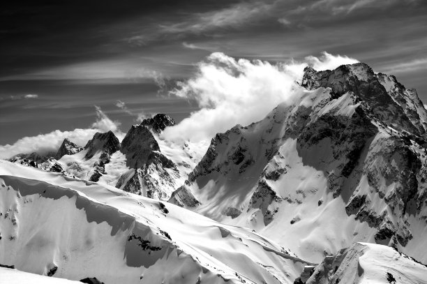 高山滑雪场