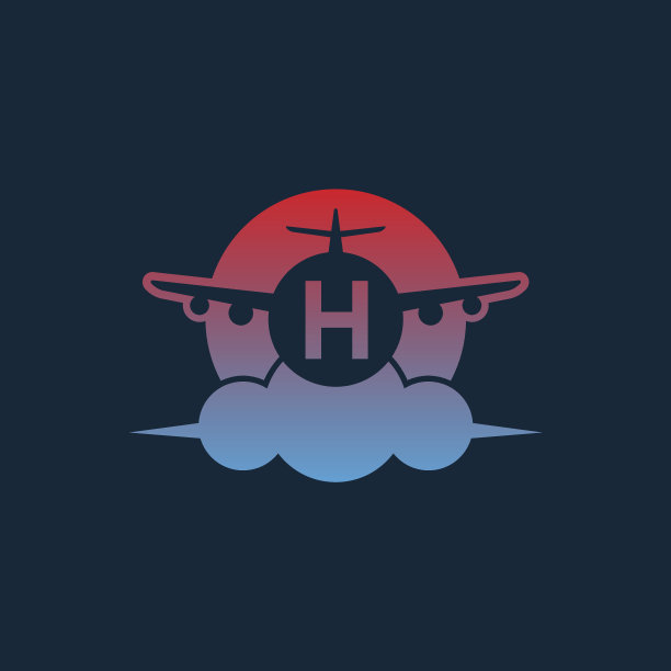 h字母,简约,logo设计
