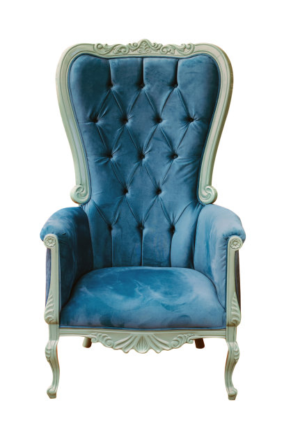 蓝色椅子
