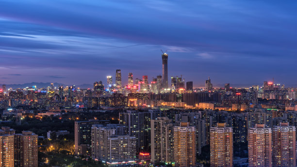 北京金融街全景,高清全景图