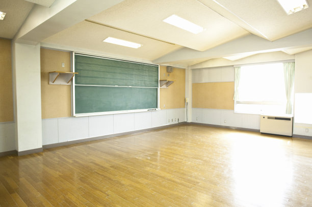 空无一人的教室