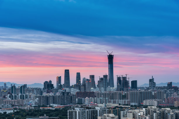 北京金融街全景,高清全景图