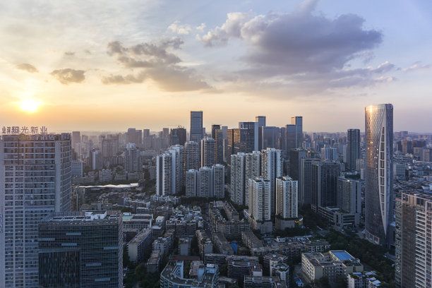 成都建筑,高楼大厦