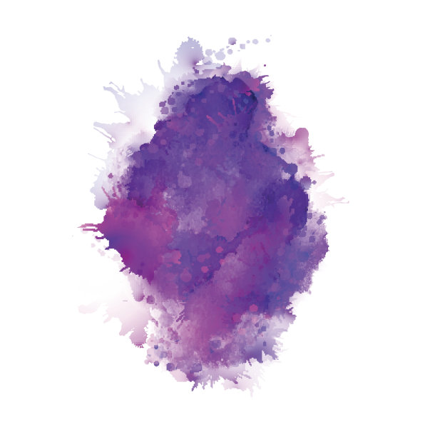 紫色素材纹理墨迹