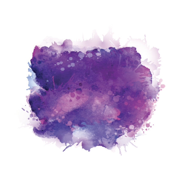 紫色素材纹理墨迹