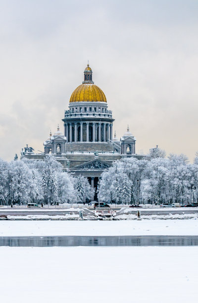 圣彼得堡雪景