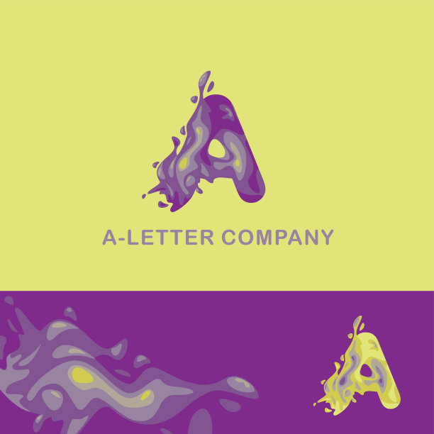 logo设计,a字母logo