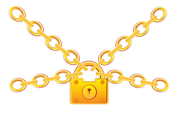 铜扣锁