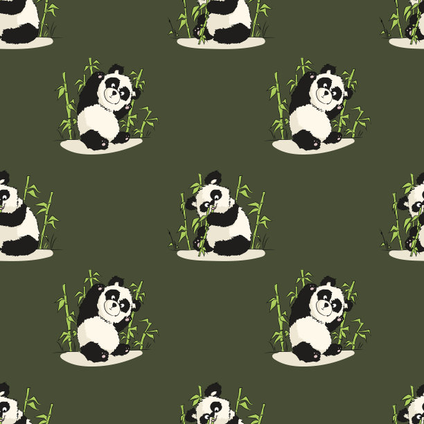 熊猫野生动物野兽背景