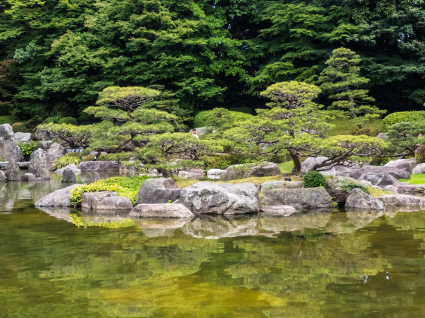 日本枯山水园艺