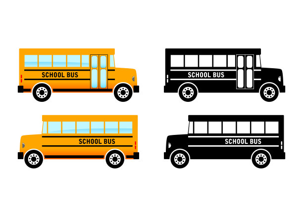 巴士,水平画幅,橙色